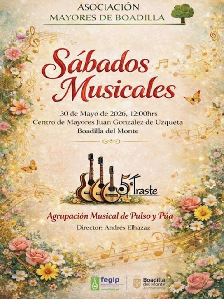 S�BADO MUSICAL:  S�BADO 30 MAYO 2026